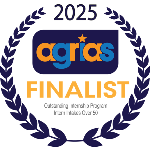 Allens was one of AGRIAS' finalist in 2025 for Outstanding Internship Program Intern Intakes Over 50